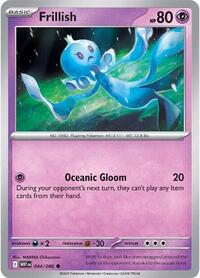 Frillish 044/086 · Reverse Holo