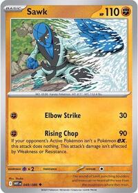 Sawk 049/086 · Reverse Holo
