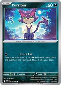 Purrloin 055/086 · Reverse Holo