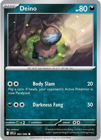 Deino 065/086 · Reverse Holo