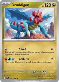 Druddigon 071/086 · Reverse Holo