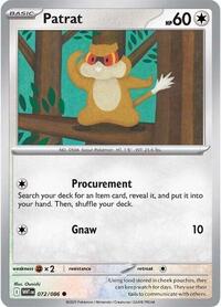 Patrat 072/086 · Reverse Holo