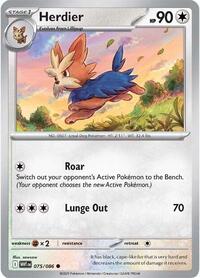 Herdier 075/086 · Reverse Holo