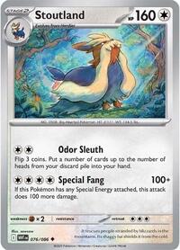 Stoutland 076/086 · Reverse Holo