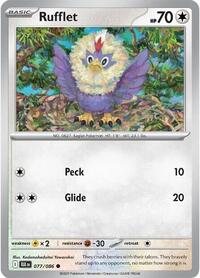 Rufflet 077/086 · Reverse Holo