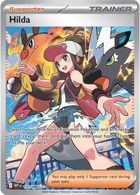 Hilda 171/086 White Flare Pokémon card