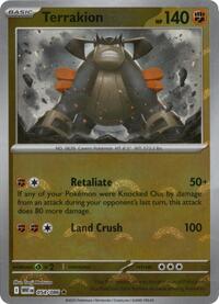 Terrakion (Poke Ball Pattern) 054/086