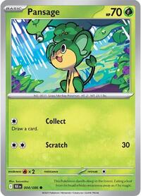 Pansage 004/086 · Reverse Holo