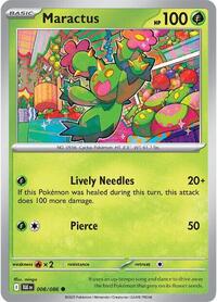 Maractus 008/086 · Reverse Holo