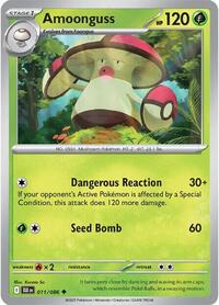 Amoonguss 011/086 · Reverse Holo