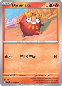 Darumaka 013/086 · Reverse Holo
