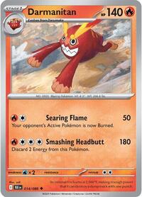 Darmanitan 014/086 · Reverse Holo