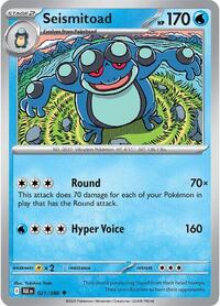 Seismitoad 021/086 · Reverse Holo
