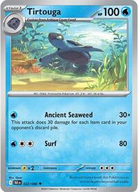 Tirtouga 022/086 · Reverse Holo