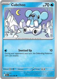 Cubchoo 025/086 · Reverse Holo