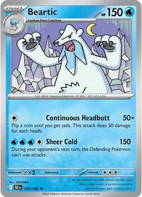 Beartic 026/086 · Reverse Holo