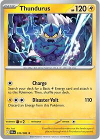 Thundurus 033/086 · Reverse Holo