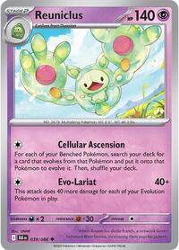 Reuniclus 039/086 · Reverse Holo