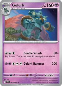 Golurk 043/086 · Reverse Holo