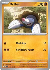 Drilbur 045/086 · Reverse Holo