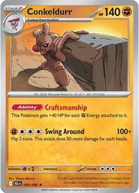 Conkeldurr 049/086 · Reverse Holo
