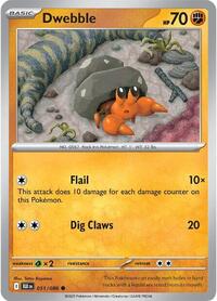 Dwebble 051/086 · Reverse Holo