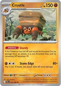 Crustle 052/086 · Reverse Holo