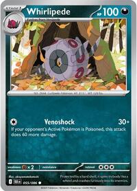 Whirlipede 055/086 · Reverse Holo
