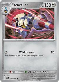Escavalier 060/086 · Reverse Holo