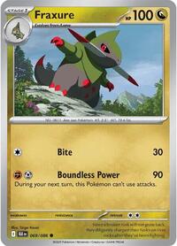 Fraxure 069/086 · Reverse Holo