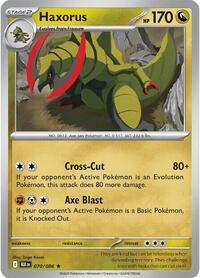 Haxorus 070/086 · Reverse Holo