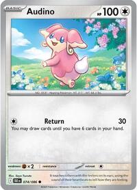 Audino 074/086 · Reverse Holo