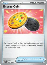 Energy Coin 081/086 Black Bolt Reverse Holo Pokémon card