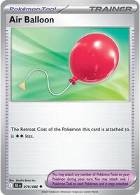Air Balloon 079/086 Black Bolt Reverse Holo Pokémon card