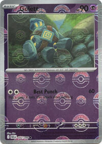 Golett (Poke Ball Pattern) 042/086