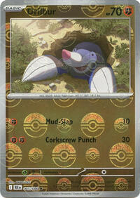 Drilbur (Poke Ball Pattern) 045/086