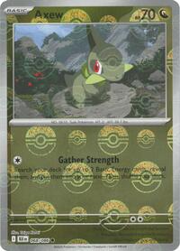Axew (Poke Ball Pattern) 068/086
