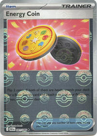 Energy Coin (Poke Ball Pattern) 081/086 Black Bolt Pokémon card