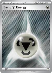 Basic Metal Energy 024 Scarlet & Violet Energies Reverse Holo Pokémon card