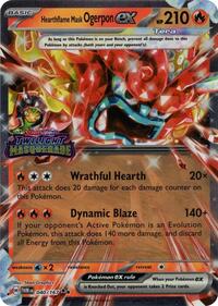 Hearthflame Mask Ogerpon ex (Twilight Masquerade Stamp) 040/167