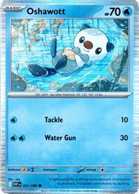Oshawott (Unova Poster Collection) 021/086