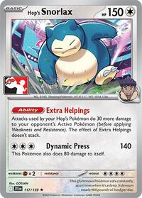 Hop's Snorlax 117/159