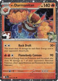 N's Darmanitan (Cosmos Holo) 027/159