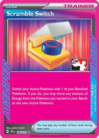 Scramble Switch 186/191 Prize Pack Series Cards Pokémon card