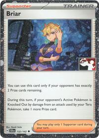 Briar (Cosmos Holo) 132/142 Prize Pack Series Cards Pokémon card