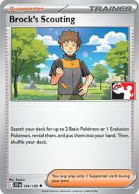Brock's Scouting 146/159 Prize Pack Series Cards Pokémon card