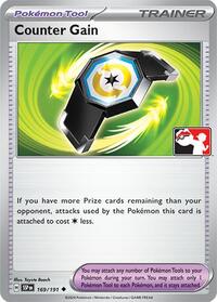 Counter Gain 169/191 Prize Pack Series Cards Pokémon card