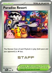 Paradise Resort (World Championships 2025) [Staff] 224 Scarlet & Violet Promo Cards Pokémon card