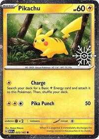 Pikachu (Holiday Calendar) 025/165