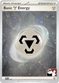 Basic Metal Energy (Cosmos Holo) 016 Prize Pack Series Cards Pokémon card